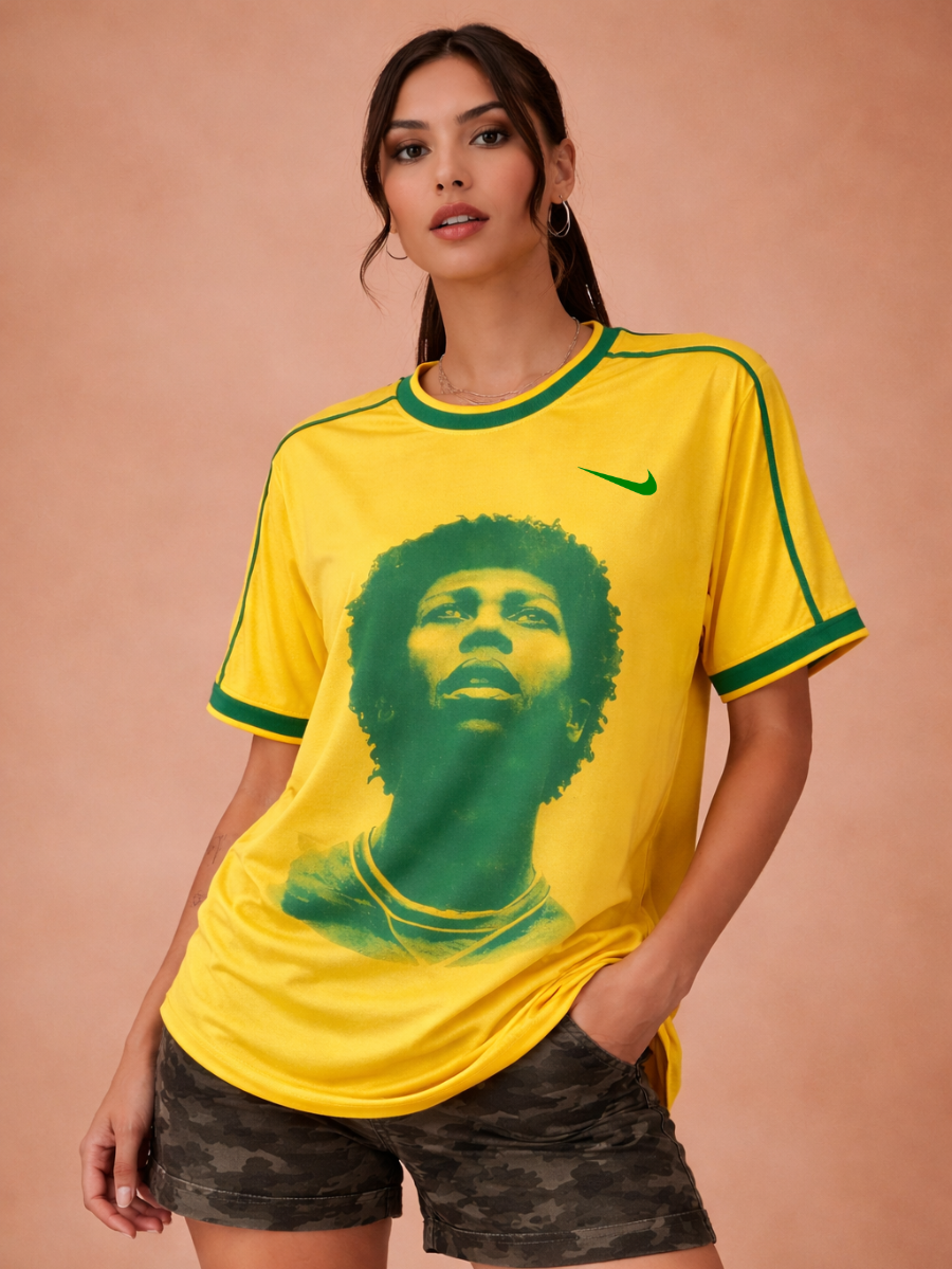 Camisa Oversized BrasilCore Djavan Unissex - Edição limitada