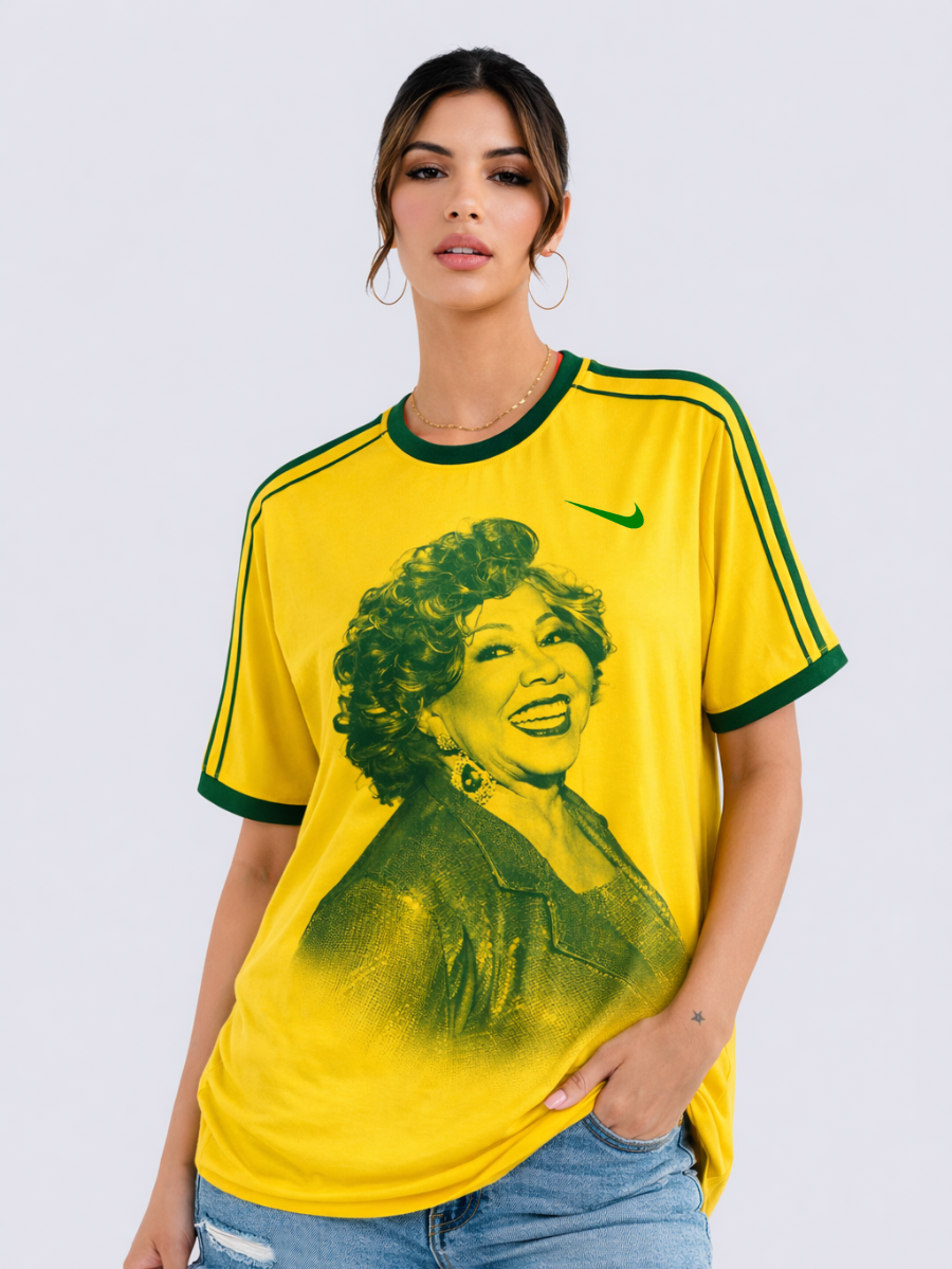Camisa Oversized Unissex BrasilCore Alcione - Edição limitada
