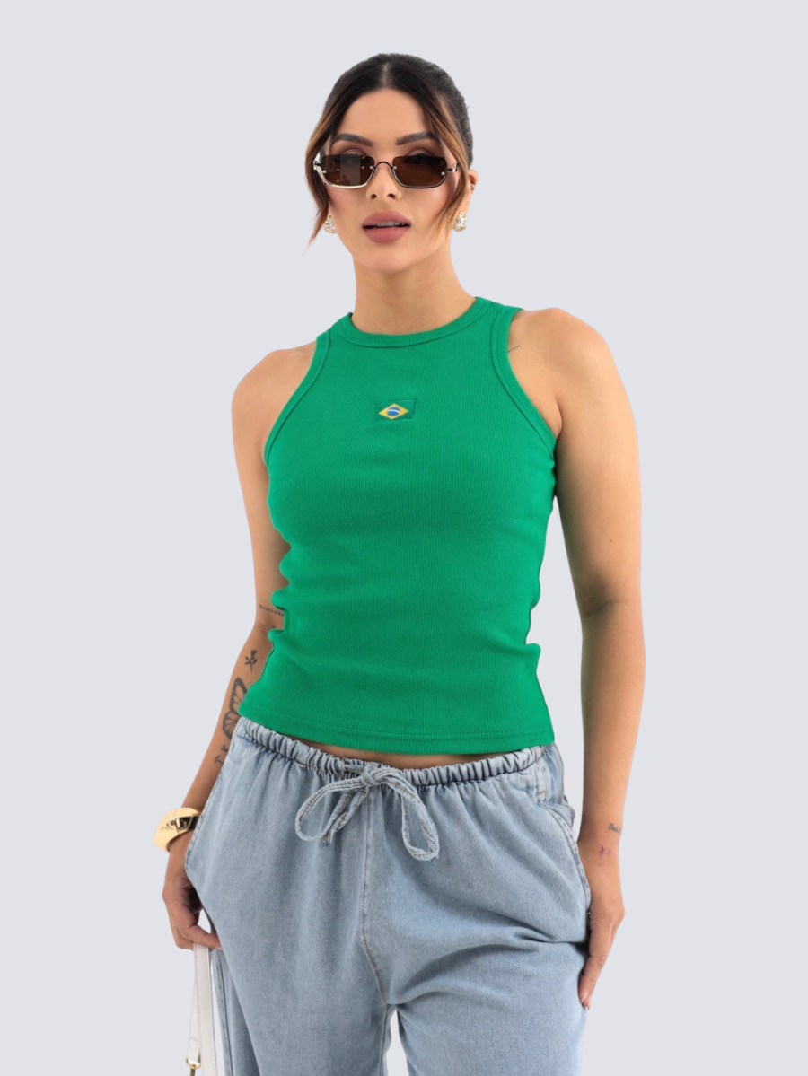 Regata BrasilCore verde