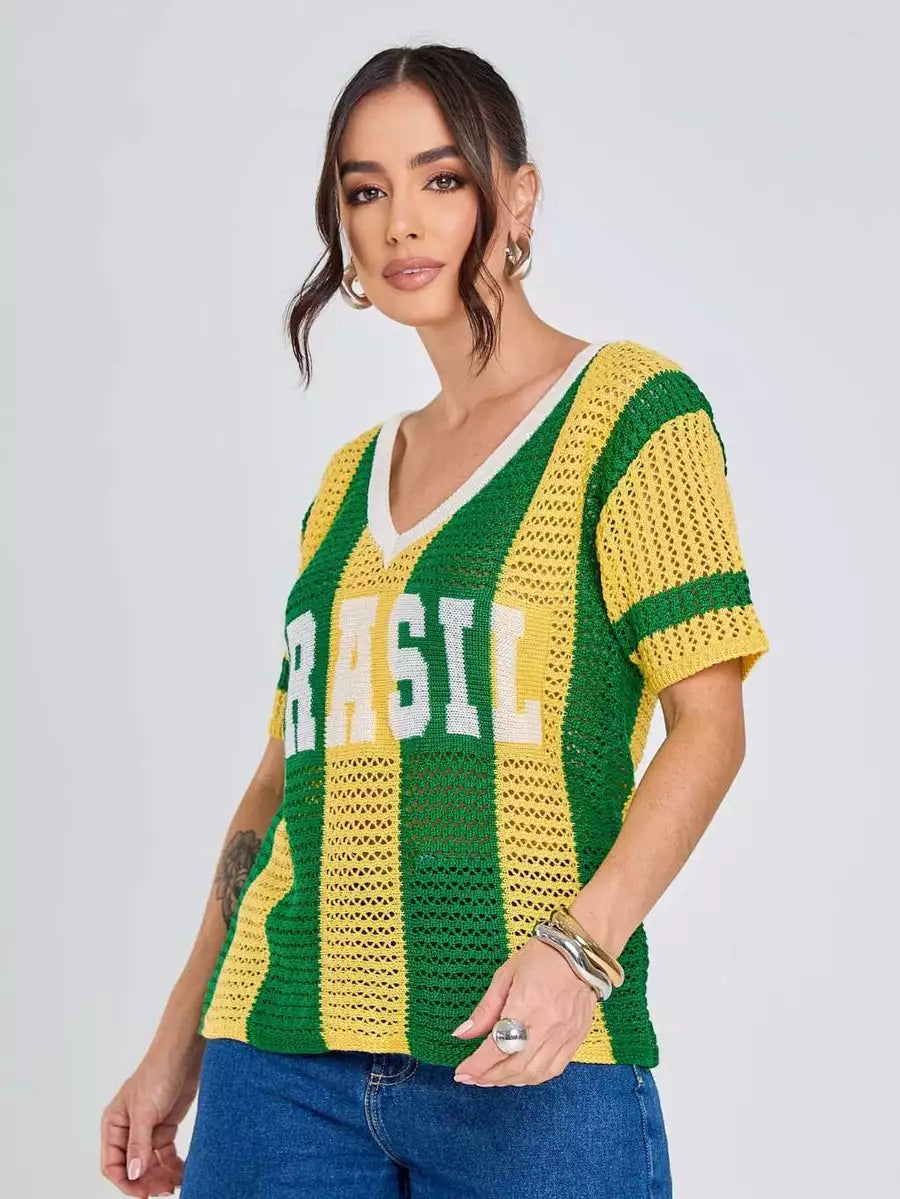 Camisa BrasilCore Tricot