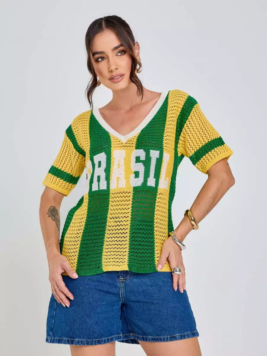 Camisa BrasilCore Tricot